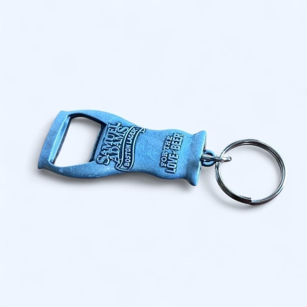 Sam Adam's bottle opener keychain